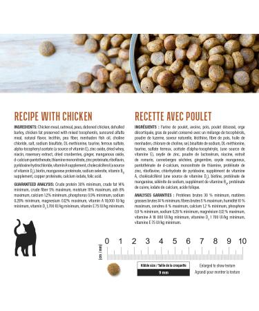 Dry Cat Food - Chicken Recipe - No Corn or Soy - Protein Rich - Kitten Food - Adult Cat Food by Lily & Jax - Chicken 6.4 kg (4 x 1.6 kg) Chicken 1.6 kg (Pack of 4) - Buy Online on GoSupps.com