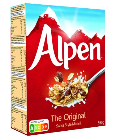 Alpen Muesli - Original Medium Box 550g