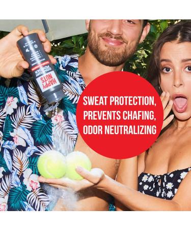 HAPPY NUTS Comfort Starter Pack - Comfort Cream Deodorant and Comfort Powder Deodorant - Buy Online on GoSupps.com