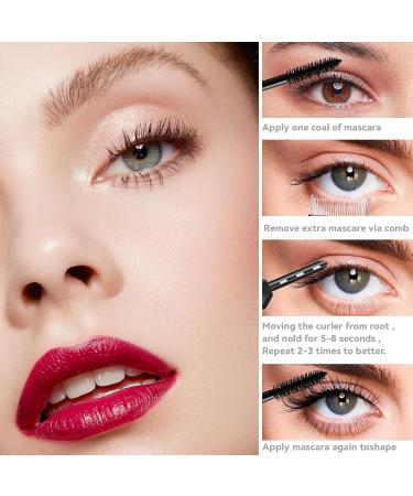 Heated Eyelash Curler - Professional Fast Heating ARC Design Type-C Rechargeable 3 Modes Anti-Burn - Perfect for Long-Lasting Curling - Buy Online on GoSupps.com