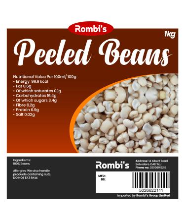 Peeled Broad Beans (Fava Beans) 1 kg
