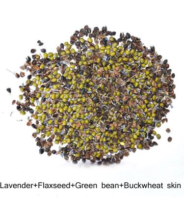 Kennedy Silk Eye Pillow - Lavender + Flaxseed + Mung Bean + Buckwheat - Yoga & Sleep Aid - Stress & Anxiety Relief - Silk Fabric - Meditation - Picture Color - Buy Online on GoSupps.com