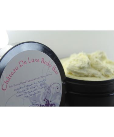 Whipped Body Butter 100% Organic Infused with Moroccan Coconut Olive Oil (French Vanilla 4oz)