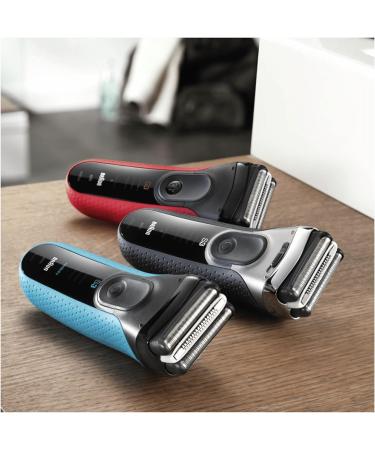 Buy Braun Series 3 3010BT Shave and Style Electric Razor & Trimmer - Blue/Black | International Shipping - Buy Online on GoSupps.com