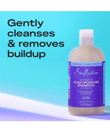 SheaMoisture Dry Scalp Shampoo & Conditioner Set - Hydrating Curly Hair Treatment with Aloe Butter & Vitamin B3 - 13 Oz Each | International Shipping Available - Buy Online on GoSupps.com