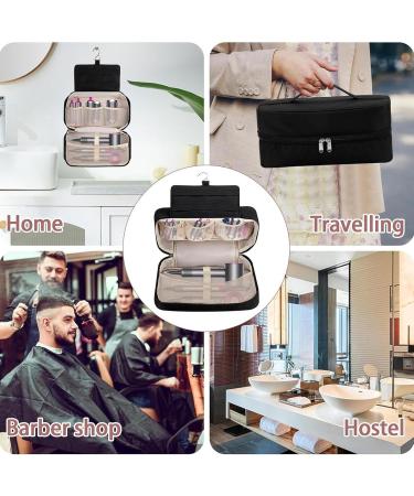 Blow Dryer Bag | Thick Waterproof Blow Dryer Curling Wand Organizer Bag Double Zippers Portable Hair Travel Bag Organizer for Travel Business Trips - Buy Online on GoSupps.com