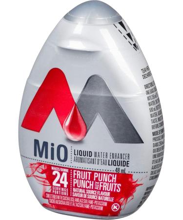 MiO Fruit Punch Liquid Water Enhancer 48ml (Pack of 12) & Sport Lemon Lime Liquid Water Enhancer 48ml - Buy Online on GoSupps.com