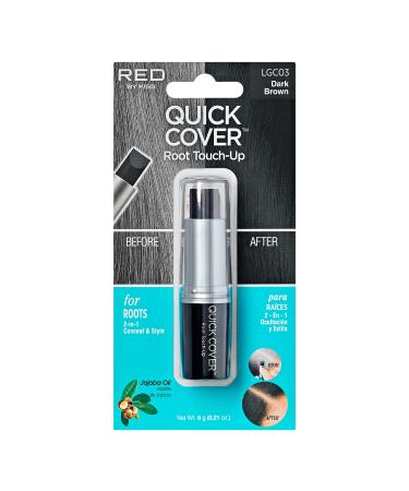 Kiss Colors Quick Cover Gray Hair Touch Up Dark Brown