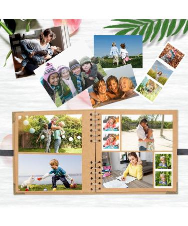 8x8 Inch DIY Scrapbook Album - Perfect for Wedding, Anniversary, and Family Photos - Buy Online on GoSupps.com