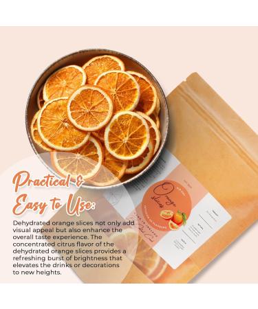  Cocktail Crowd Cocktail Crowd Dried Orange Slice Roulettes cocktail garnish orange slices gluten and sugar free dehydrated orange slices for drinks fruit for drinks cocktails - Buy Online on GoSupps.com