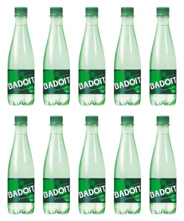 Badoit Natural Spring Lot de 10 bouteilles en plastique pour eau p tillante de 500 ml au total 500 ml