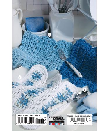 Leisure Arts Dishcloths Crochet Book - Hundreds of Patterns for the Perfect Kitchen Companion - Buy Online on GoSupps.com