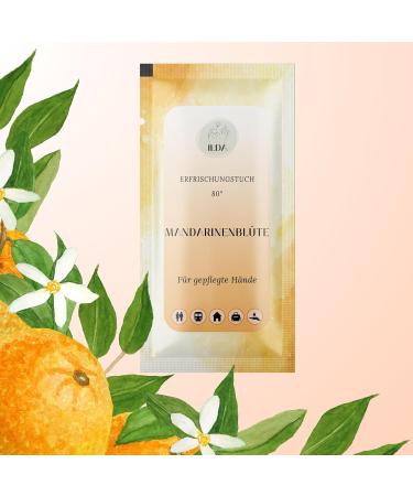 100 Individually Packaged Wet Wipes - Travel & Sport Hygiene Towels | TANGERINE Direct from Manufacturer - Buy Online on GoSupps.com