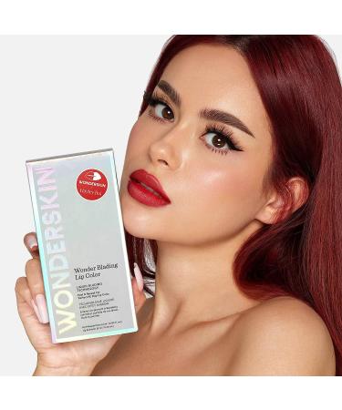 Wonderskin Wonder Blading Peel and Reveal Red Lip Stain Kit - Long Lasting Waterproof Lip Tint, Transfer Proof Makeup - Hayley Kit - Buy Online on GoSupps.com