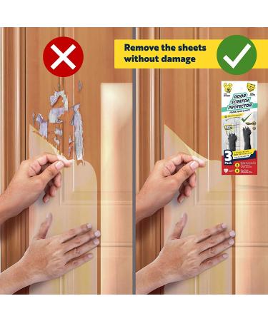 Panther Armor Furniture & Door Protectors from Cats & Dogs Scratching  Vinyl Guards Couch Protector for Cats  Dog Scratch Door Frame Protector  Anti Scratch Training Protection  Clear Shield Cover Door Protector  Dogs & Cats 3-Pack x 40 inch x 8.2 inch - Buy Online on GoSupps.com