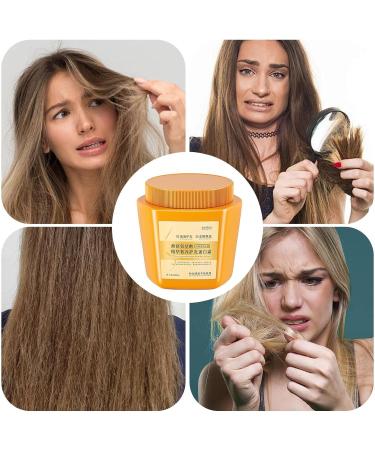  BommFu Amino Acid Essen-ce Luxury Nourishing Protein Hair Cream 500ml Repairing Mask for Dry and Damaged Hair - Buy Online on GoSupps.com
