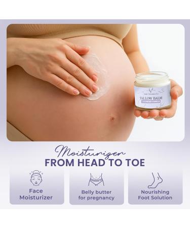 2.0 floz Grass Fed Beef Tallow and Honey balm - Lavender Vanilla Organic Beef Tallow for Skin is Ideal for Eczema Stretch Marks Psoriasis Itching - Beef Tallow honey balm or Face & Body Moisturizer - Buy Online on GoSupps.com