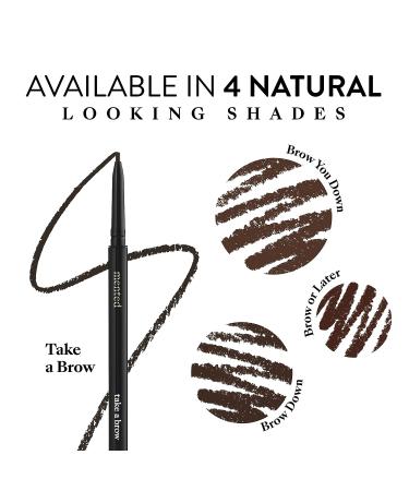 Mented Cosmetics Take A Brow Kit | Eyebrow Pencil, Stencil & Brush | Natural Looking Brows | All Day Wear | Cruelty-Free - Buy Online on GoSupps.com