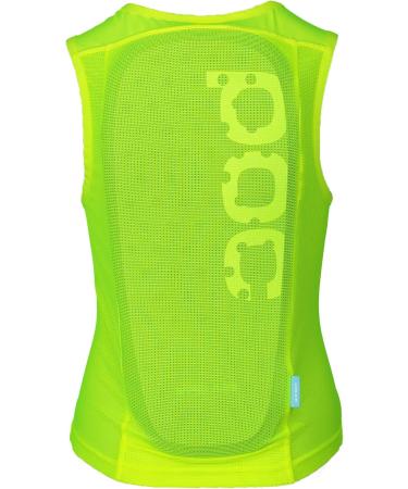 POC POCito VPD Air Vest - Child's Safe & Comfortable Back Protector in Fluorescent Yellow/Green - International Shipping Available - Buy Online on GoSupps.com
