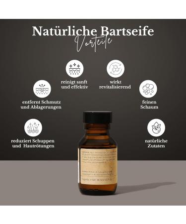 Meißner Tremonia Wild Oranges 50ml Vegan Bartshampoo - Natural Bar Soap for Men with Organic Olive Oil - Daily Beard Care Without Artificial Additives - Buy Online on GoSupps.com