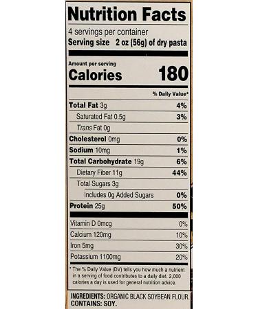 Simply Nature Organic Black Soybean Spaghetti - Gluten Free Vegan - 7.05 oz (Pack of 2) - Buy Online on GoSupps.com