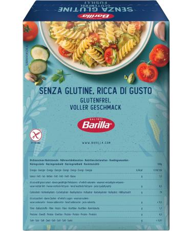 Barilla gluten free fusilli 400g - Buy Online on GoSupps.com