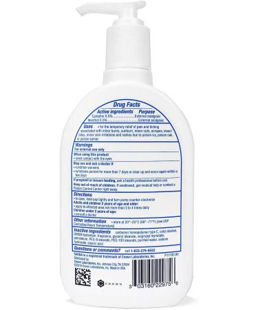 Sarna Original Anti-Itch Lotion | Steroid-Free Relief for Dry Skin, Insect Bites, Sunburns, Poison Ivy | 7.5 oz - Buy Online on GoSupps.com