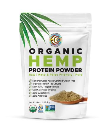 Earth Circle Organics Organic Hemp Protein Powder  8 oz (226.7 g)