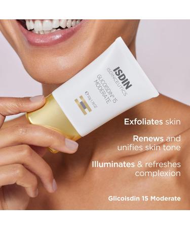 Glicoisdin 15 Moderate - Gel Exfoliant for Face with Glycolic Acid - 1.76 OZ - Buy Online on GoSupps.com