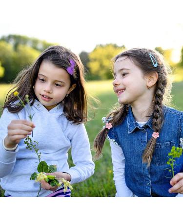 154pcs Girls Hair Accessories Set - Clips, Ties, Barrettes, Bows for Baby & Little Girls - Set 1 - Buy Online on GoSupps.com