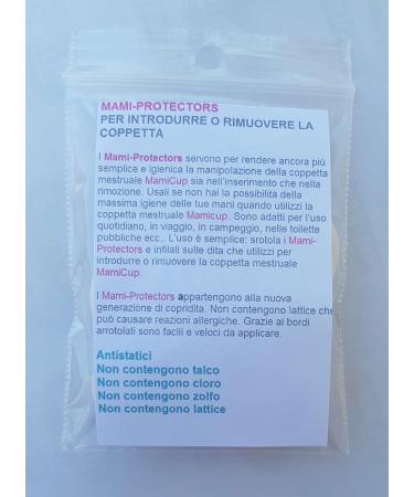 Mami-Protectors Fingerschutzkappen f r Menstruationstasse Mamicup | Optimale Hygiene & Komfort beim Menstruationszyklus - Internationaler Versand - Buy Online on GoSupps.com