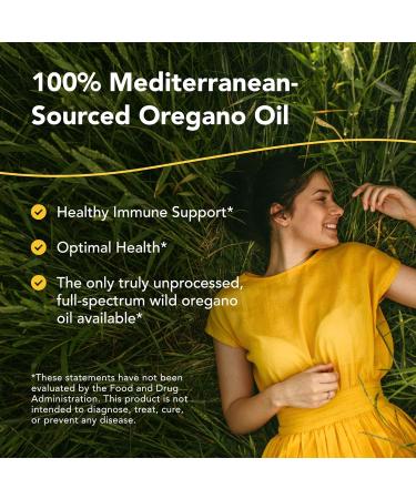 NORTH AMERICAN HERB & SPICE Oreganol P73-1 fl oz - 3 Pack - Immune Support Optimal Health - Unprocessed Certified Organic Wild Oregano Oil - Mediterranean Source - Non-GMO - 1296 Total Servings - Buy Online on GoSupps.com