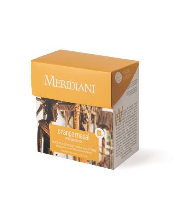 Meridiani Rooibos Honeybush and Arancia Relaxing Tisana 15 Organic Fabric Filters - Masai Orange - Gustosa Herbal Tea and Caffeine Free - Suitable for Every Hour - Meridiani Tea & Infusion