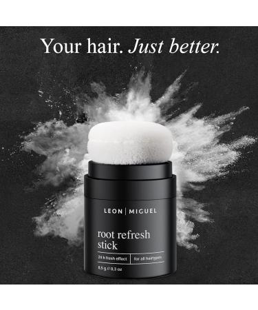 Leon Miguel Vegan Dry Shampoo Powder - Handbag Format for Volume & Freshness | 24h Root Refresh Stick - Buy Online on GoSupps.com
