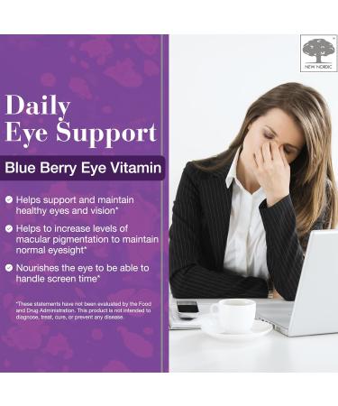 NEW NORDIC Liver & Eye Support Bundle Active Liver Gummies with Milk Thistle Plus Blue Berry Eye Vitamin Tablets - Buy Online on GoSupps.com