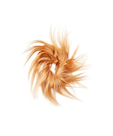 WIG ME UP Hairpiece Dark Blonde & Light Blonde Streaked Synthetic Hair Scrunchie Ponytail Band XJ-7001-16T88 | International Shipping Available - Buy Online on GoSupps.com