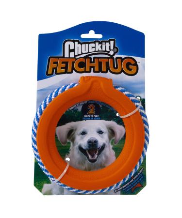 Chuckit! FetchTug 2-in-1 Dog Toy Ring Ring Fetch Tug