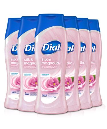 Dial Body Wash Silk & Magnolia 21 Ounces (Pack of 6) Silk & Magnolia 21 Ounce (Pack of 6)