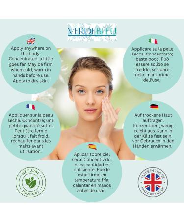 100% Pure and Natural RICH SOOTHING SKIN BALM - SHEA + COCOA BUTTER & BEESWAX - 100ml by VERDEBLEU. Repairs Hydrates and Soothes Dry Sensitive Skin. We Donate 5% of Profit to Help Save Rainforests. - Buy Online on GoSupps.com