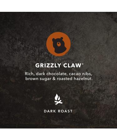 Kicking Horse Coffee - Grizzly Claw Blend Ground 100% Arabica Coffee | Dark Roast | All Organic & Fairtrade | 708 g Pack of 6 - Buy Online on GoSupps.com