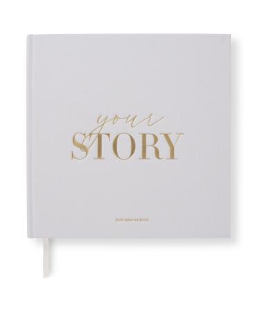 Baby Record Book & Scrapbook | 132 Page Baby Memory Book & Photo Record Album Gift for Newborn Baby Boy & Girl Great For Expecting Mums & Baby Shower Keepsake (Grey) French Grey - Buy Online on GoSupps.com
