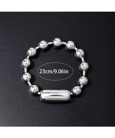 Shop OralGos Fashion Hip Hop Men's Vintage Bead Bracelet - Perfect for Christmas & Valentine's Day Gifts - International Shipping Available - Buy Online on GoSupps.com