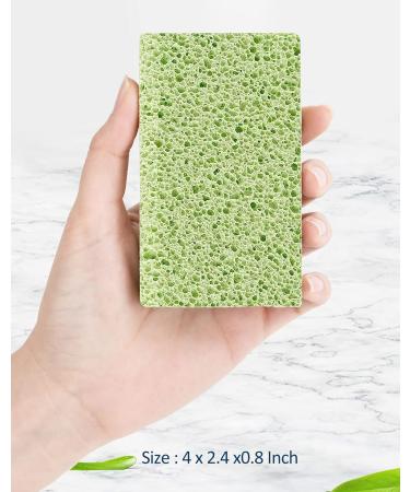 Maryton Glass Pumice Stone for Feet - Callus Remover & Foot Scrubber Exfoliator 2 Count - Buy Online on GoSupps.com