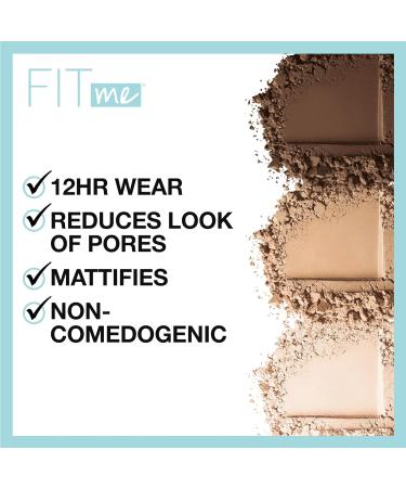Maybelline Fit Me Matte + Poreless Powder - Classic Ivory 120 - 8.5g (1 Pack) - Buy Online on GoSupps.com