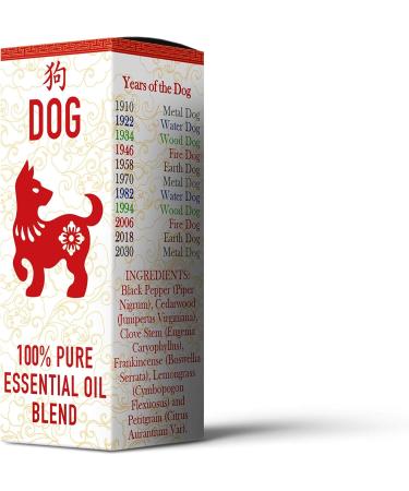 Mystix London Essential Oil Blend for Dogs - Chinese Zodiac 10ml | Natural Wellness & Calming Relief - Buy Online on GoSupps.com