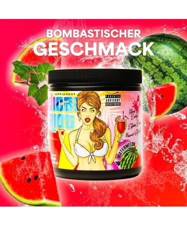 American Supps Premium Pre Workout Booster 340g - Watermelon Flavor | 300mg Caffeine Beta Alanine & L Citrullin Malate - Ultimate Pump & Focus Enhancer - Buy Online on GoSupps.com