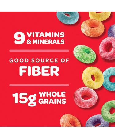 Kellogg's Froot Loops Bo te de c r ales pour petit d jeuner pour enfants petit-d jeuner familial format familial original bo te de 470 6 g Produit d'origine 1 Count - Buy Online on GoSupps.com