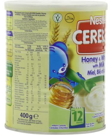 Nestl Cerelac Infant Cereals Honey And Wheat 400 g (Pack of 4) - Buy Online on GoSupps.com