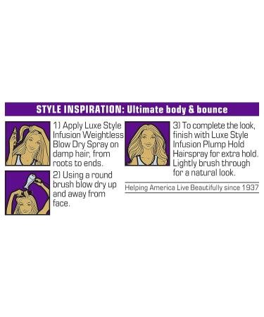 Suave Professionals Weightless Blow Dry Spray - Luxe Styling | 5 Fl Oz | International Shipping Available - Buy Online on GoSupps.com