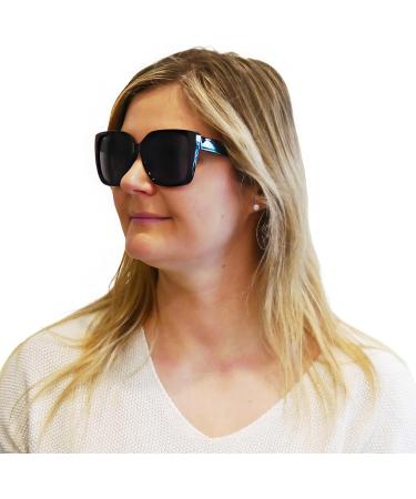 Stylish Retro Mini Glasses | Prescription Butterfly Sunglasses for Women | Thick Frame Free Case 1.0 Diopter - Buy Online on GoSupps.com